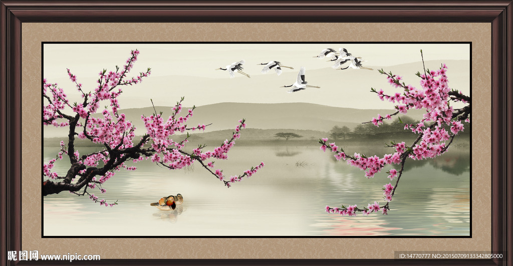 梅花装饰画