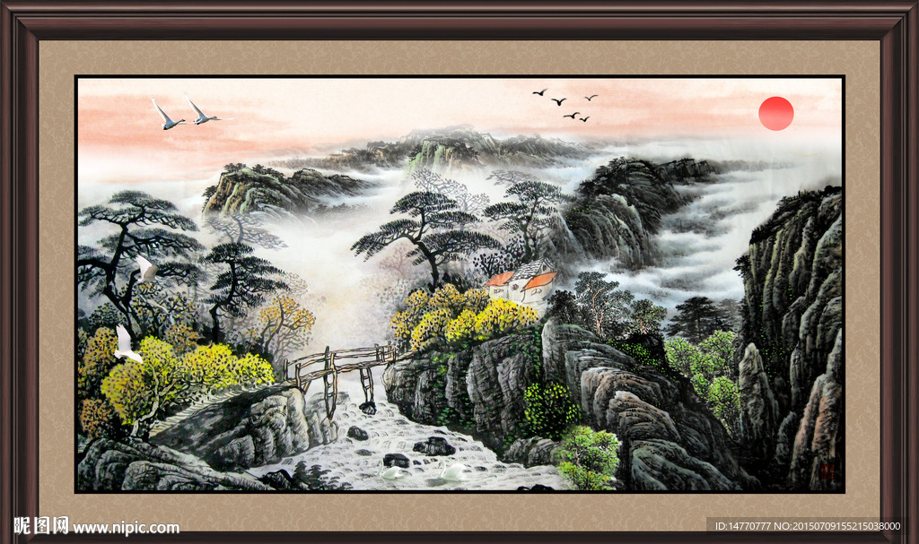 山水画
