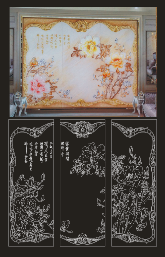 牡丹欧式花