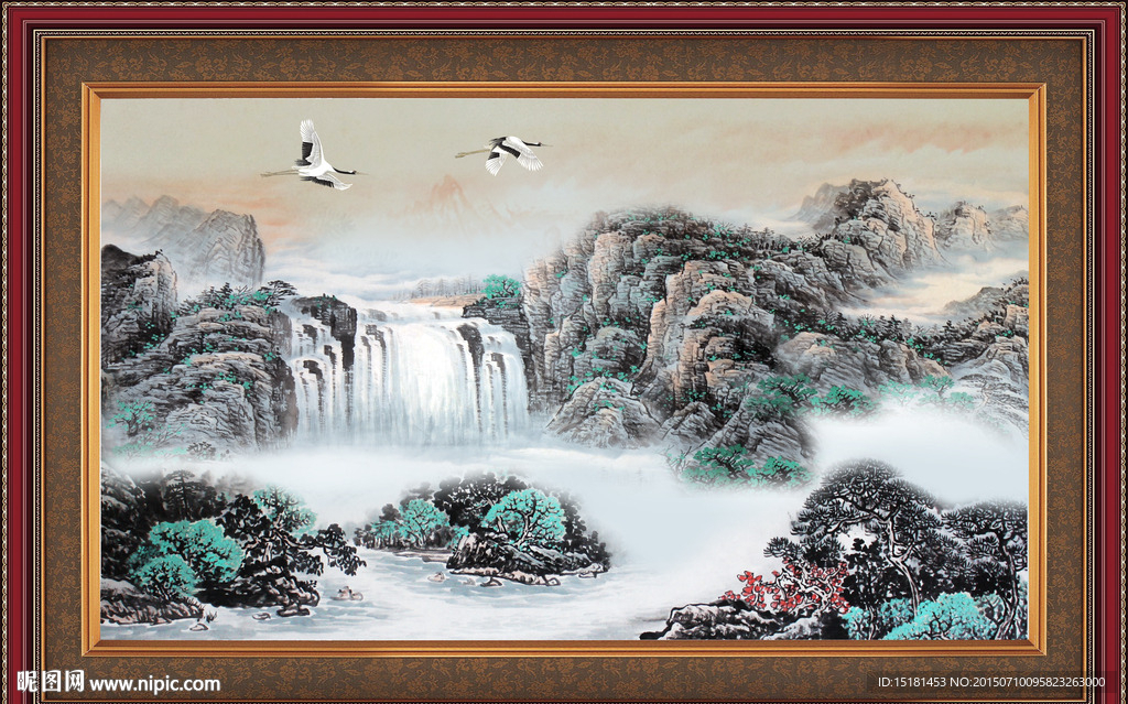 山水国画