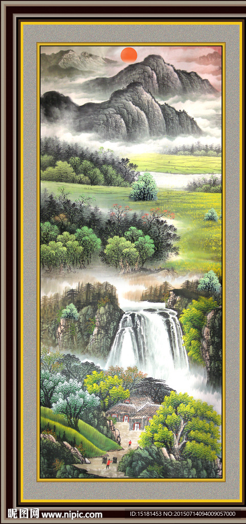 山水画