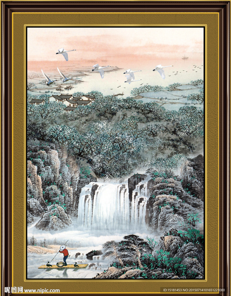 国画山水
