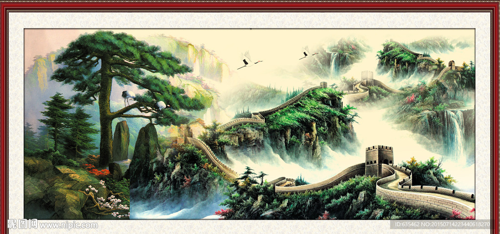 长城国画