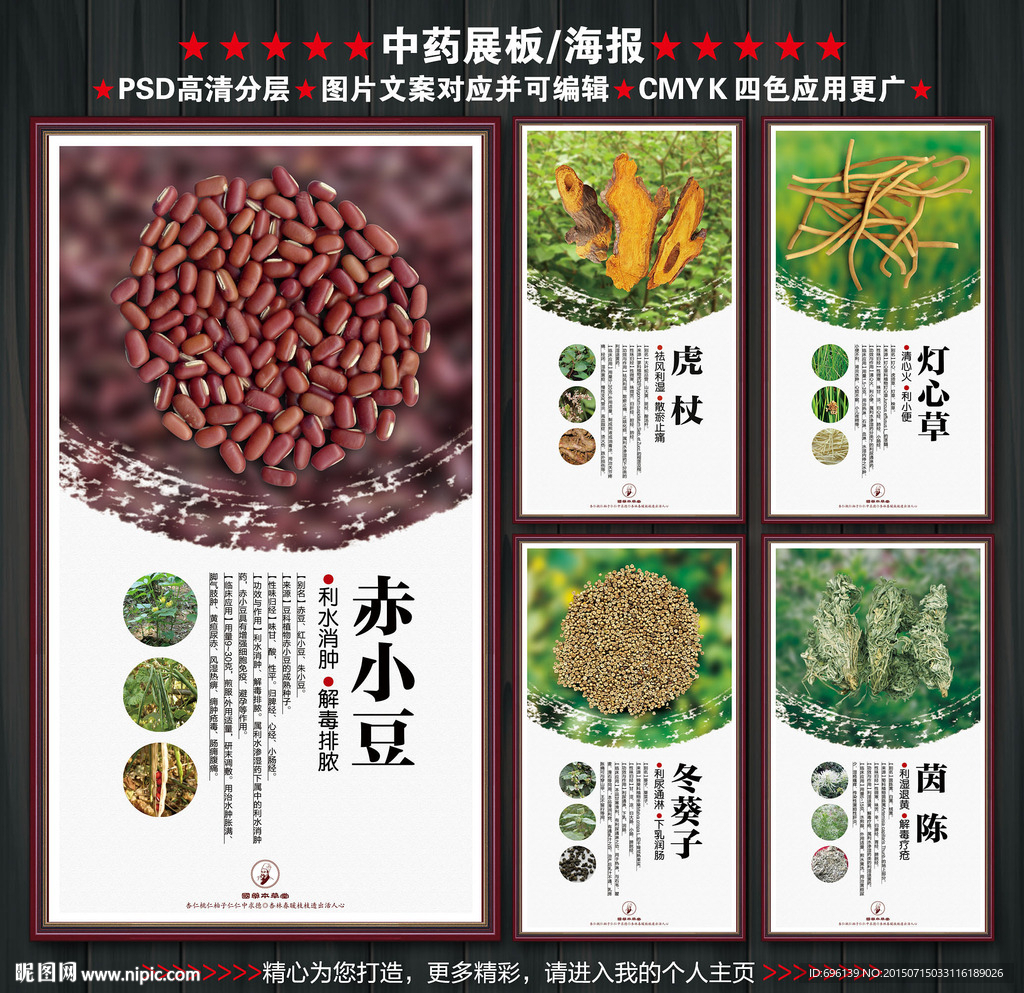 中药展板
