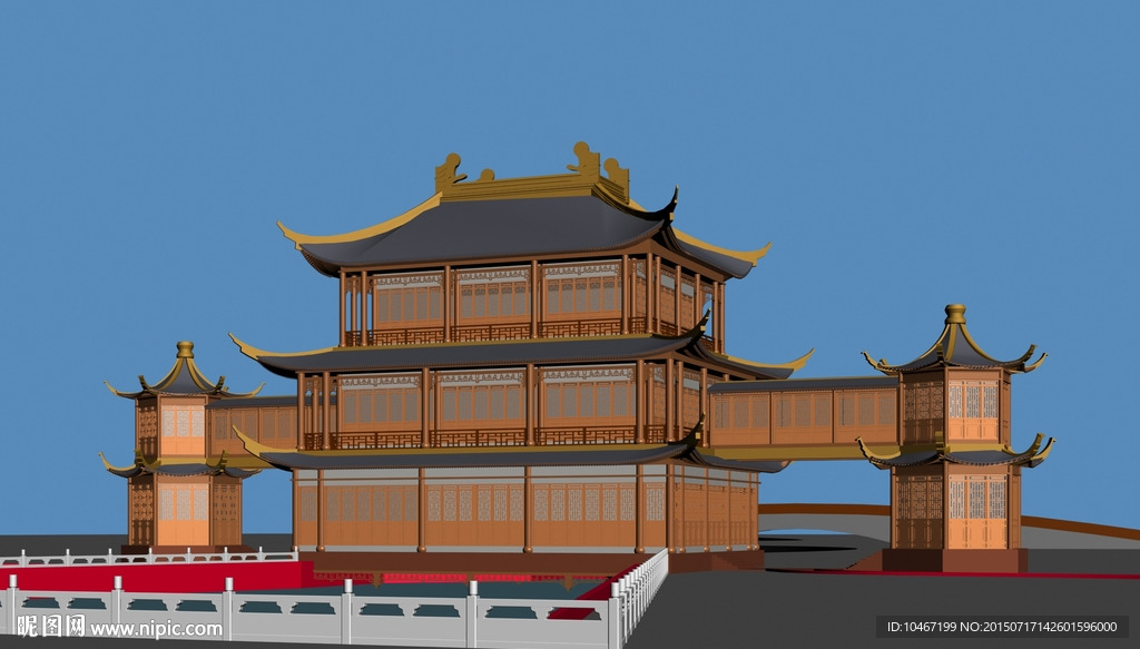 古建3D模型