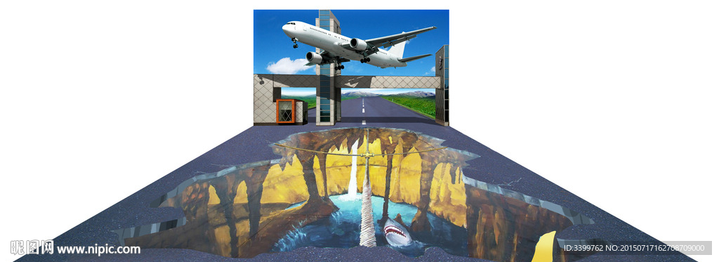 魔幻空间立体3D画