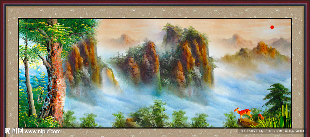油画