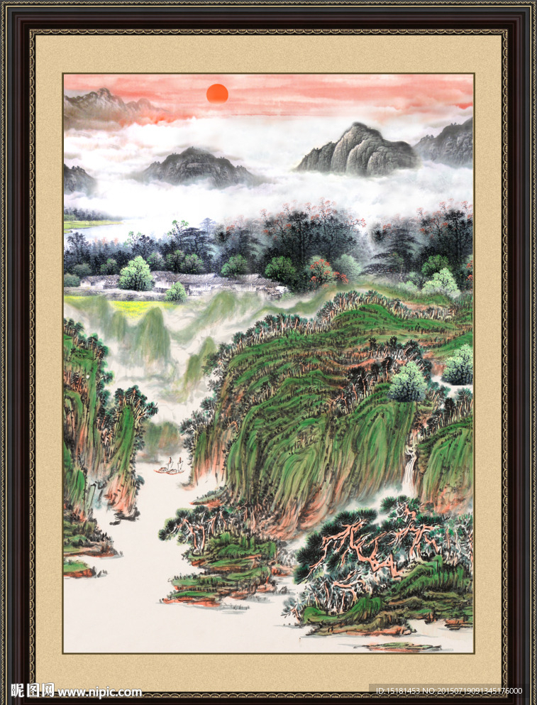 国画山水