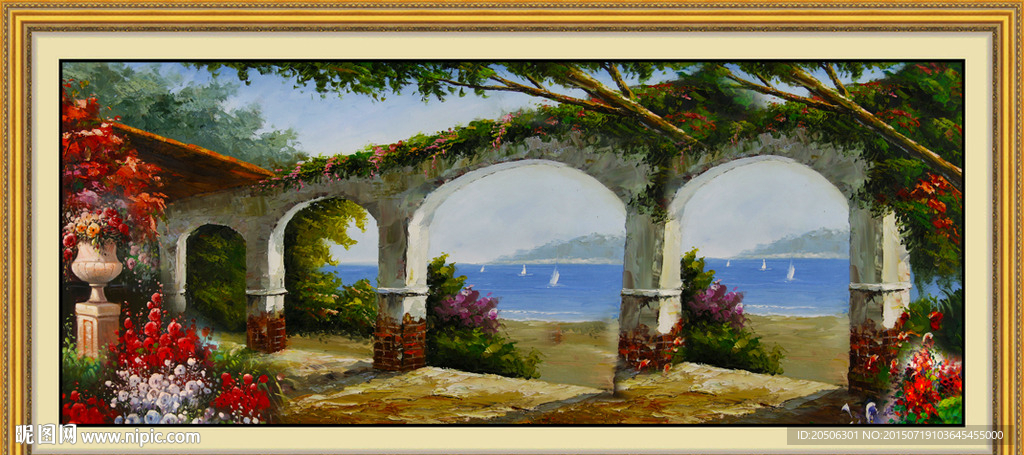 油画
