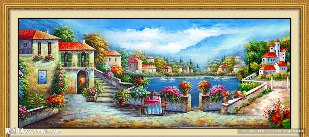 欧美油画