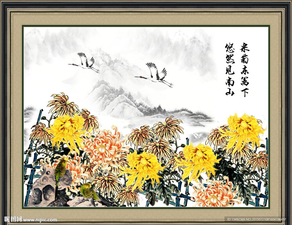 菊花图