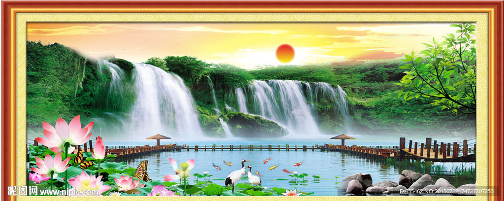 山水风景画