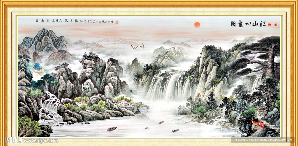 油画风景