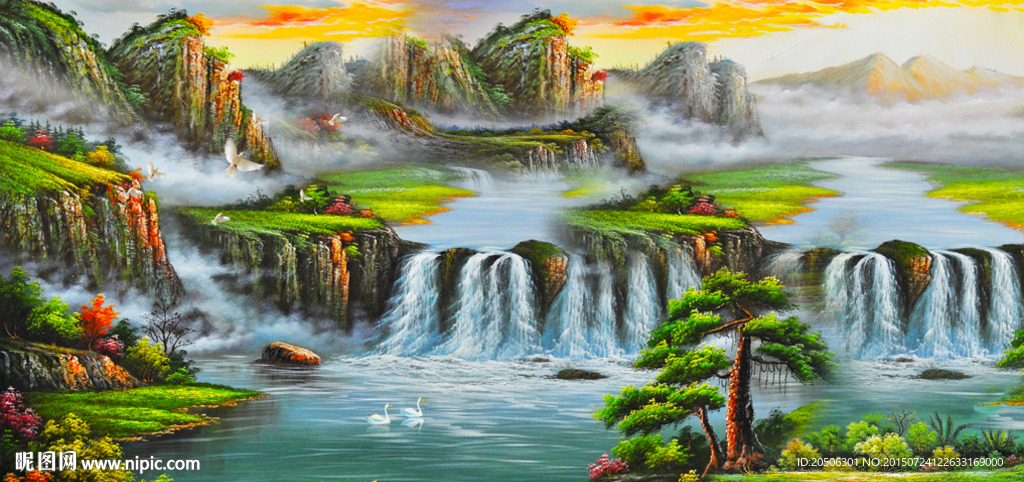 风景油画