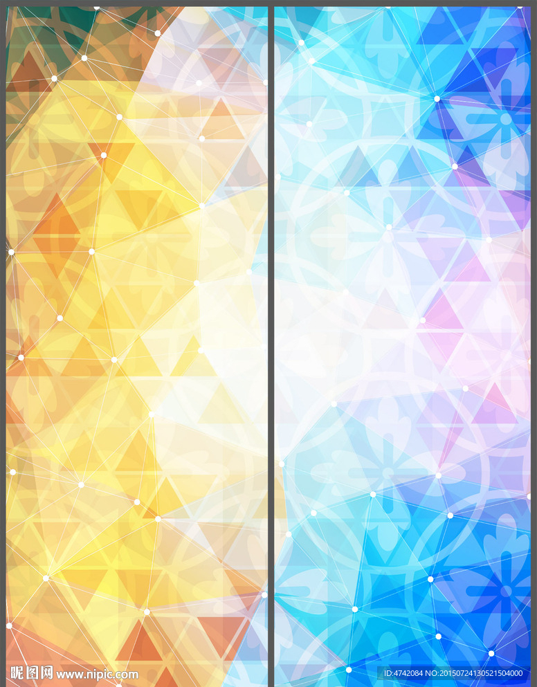清新花纹移门 PSD