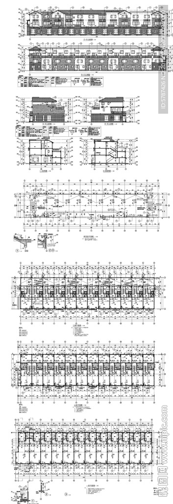 建筑平面施工图