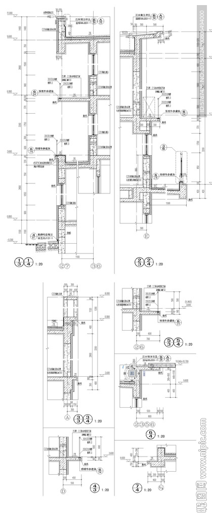 建筑节点CAD图样