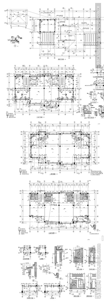 商务酒店平面图