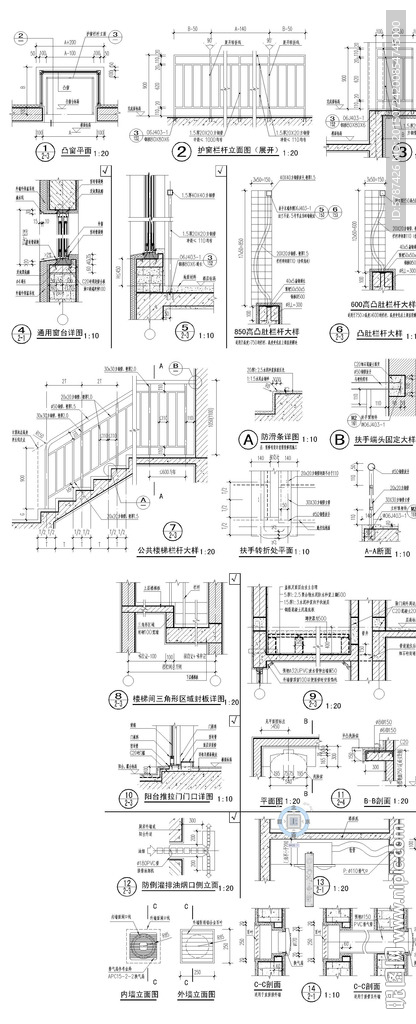 楼梯结构平面图