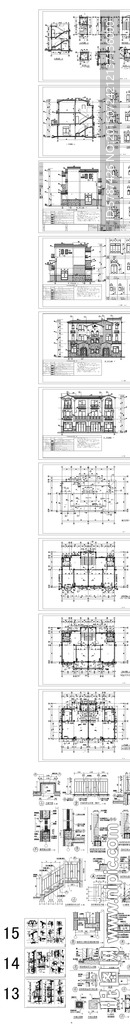 楼房建筑施工图