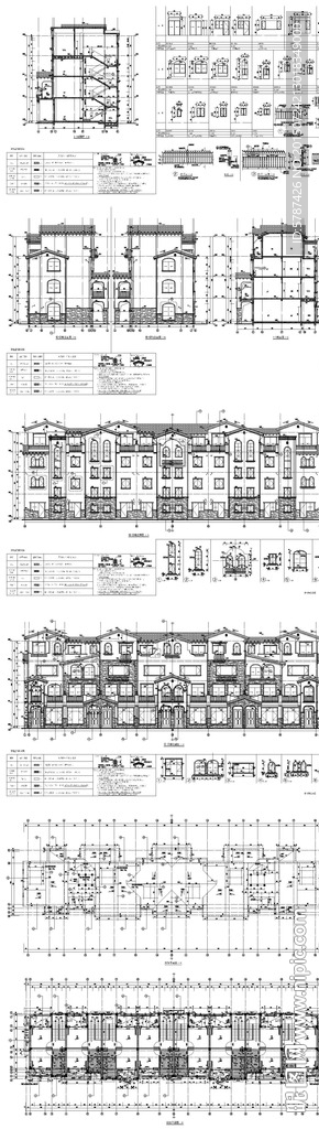 酒店商务建筑CAD图