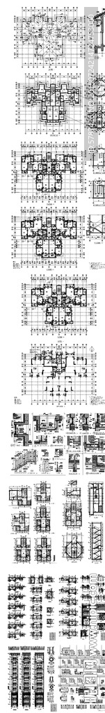 楼房建筑全套施工图