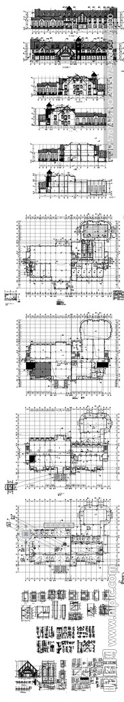 综合楼建筑CAD图