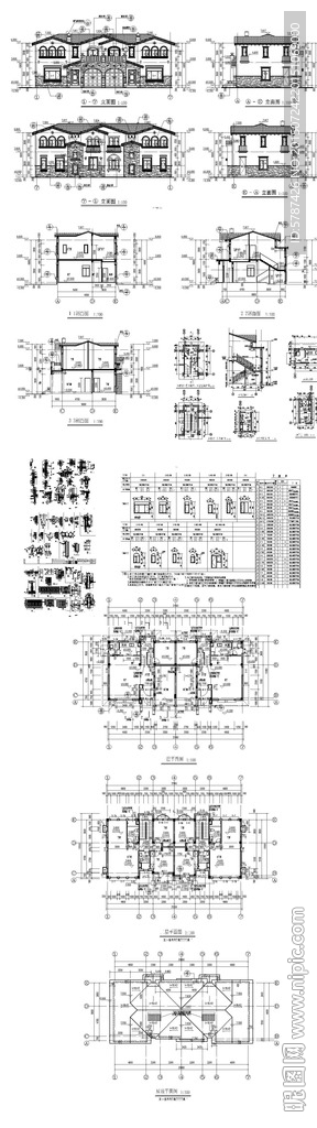 建筑样板CAD图纸