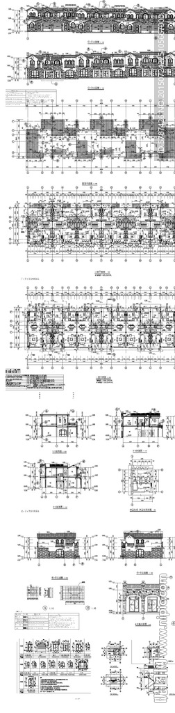 别墅建筑施工图