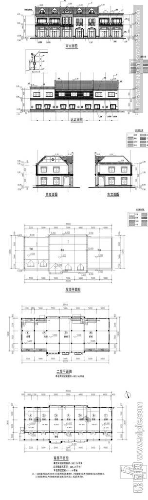 英伦商业建筑CAD图