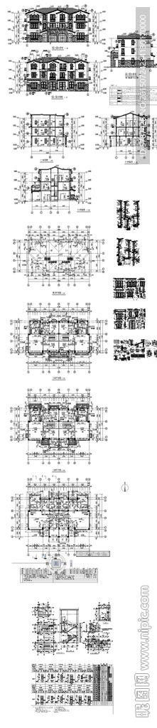 住宅建筑施工图