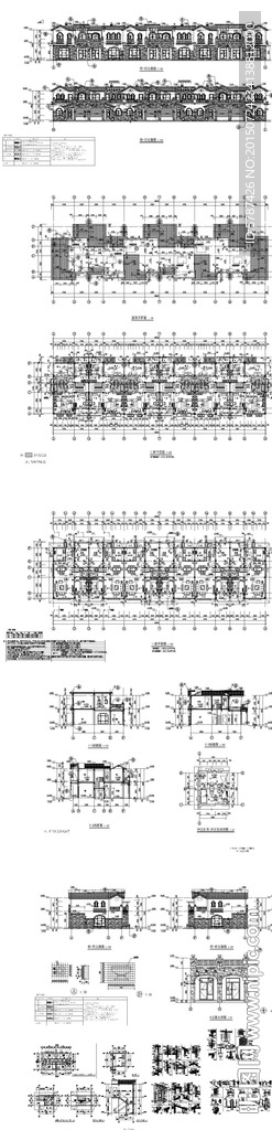 酒店建筑设计CAD图纸