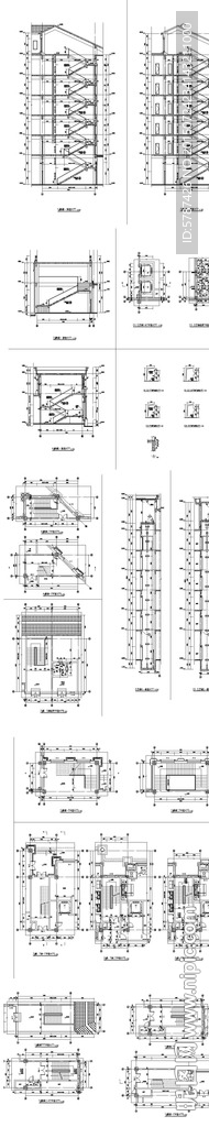 商务酒店建筑施工图