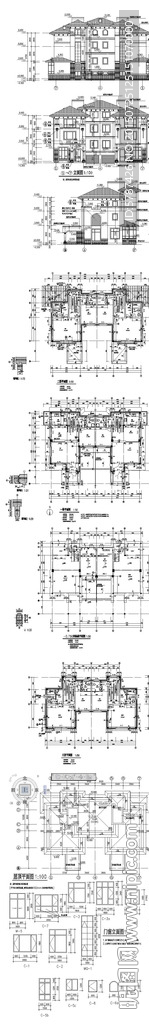 别墅建筑图纸