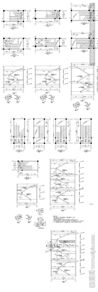 楼梯CAD详细图