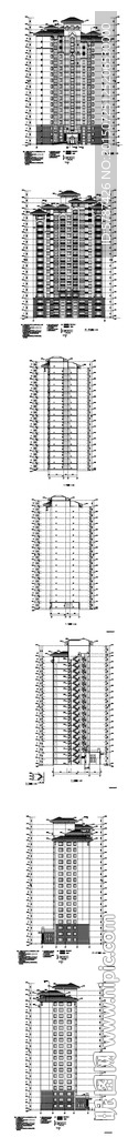 高层地产建筑图纸