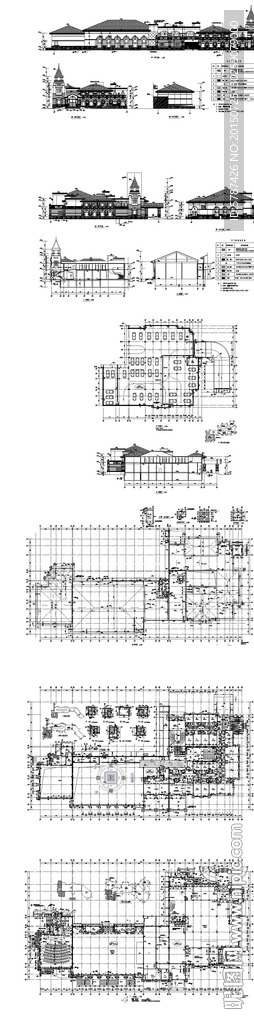 酒店建筑设计CAD图