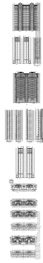 地产楼盘建筑CAD图纸