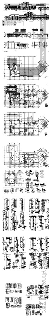 综合楼建筑CAD图