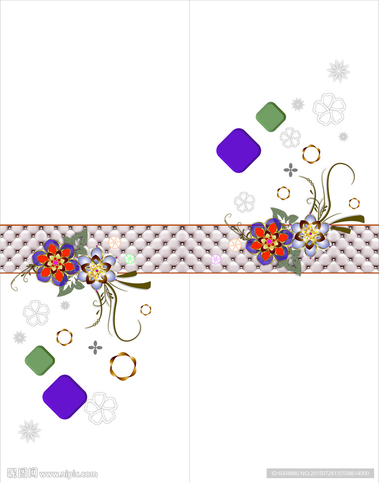 移门花纹图案