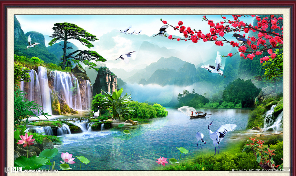 山水画