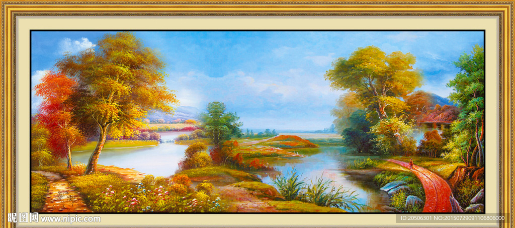 风景油画