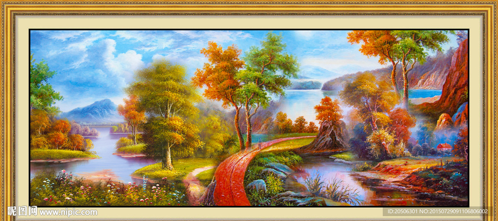 风景油画