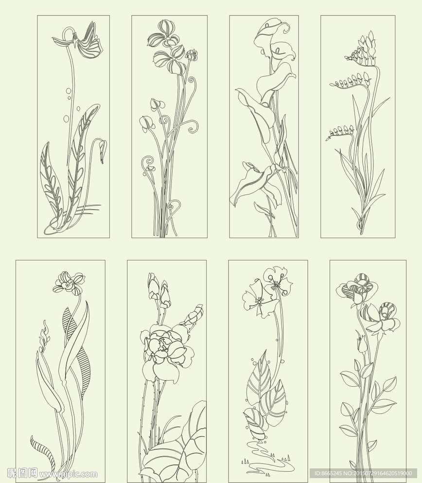 移门花纹