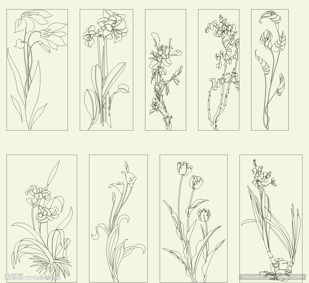 移门花纹