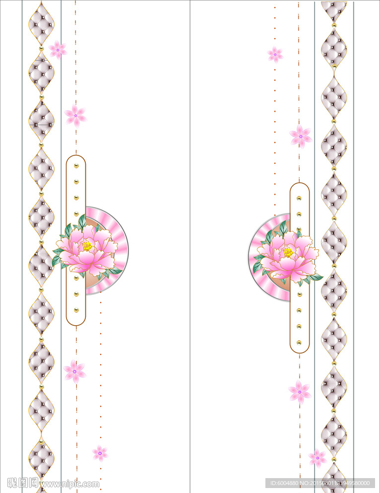 移门衣柜 花纹