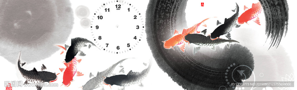 钻石画十字绣钟面