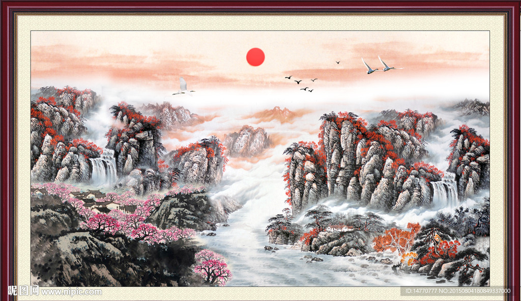 国画山水