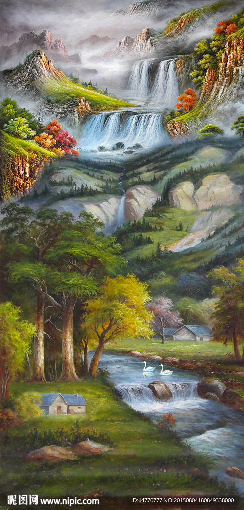 油画风景