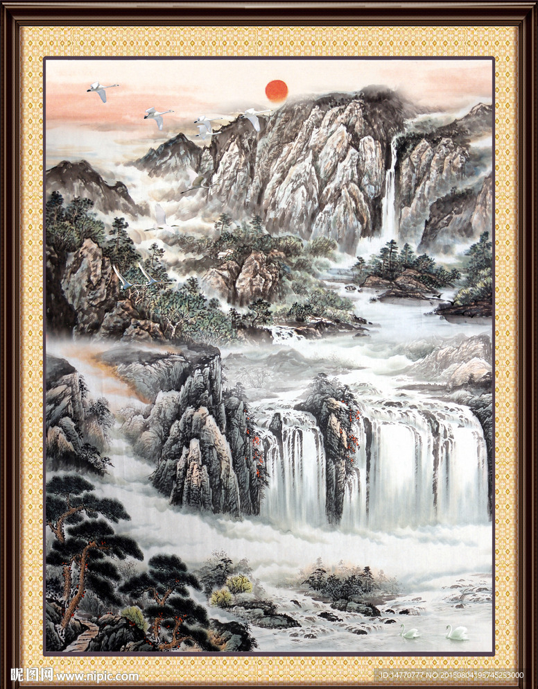 山水国画